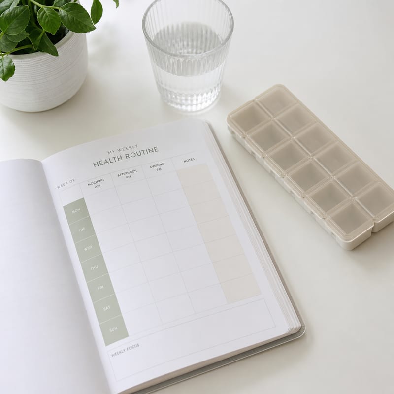Once-weekly treatment — illustrative image
