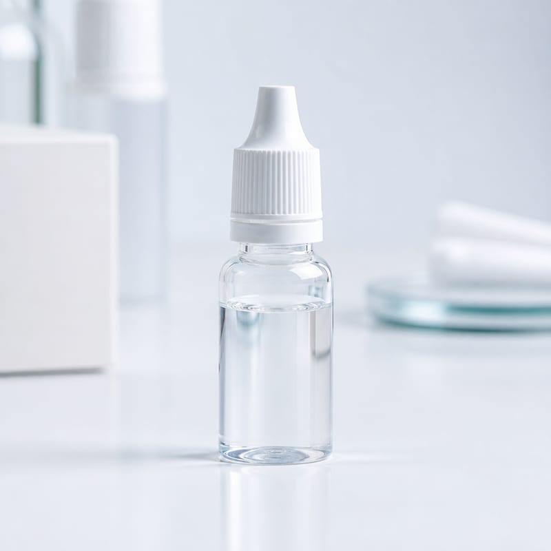 Unbranded preservative-free dry eye drop bottle