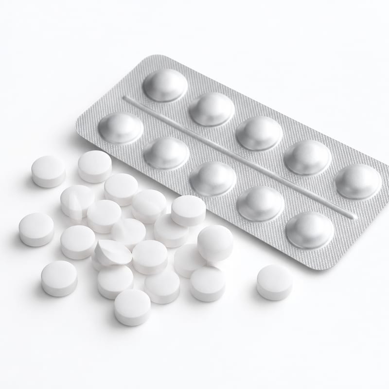 Unbranded hay fever antihistamine tablets