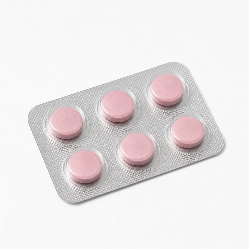 Unbranded UTI cystitis tablet blister